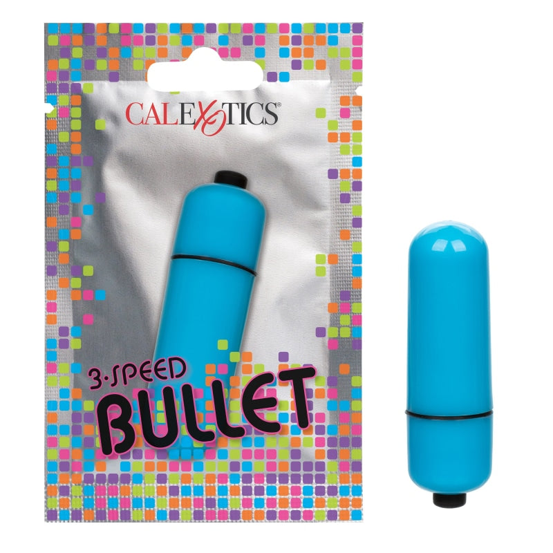 Foil Pack 3-Speed Bullet - Blue - Eggs & Bullets