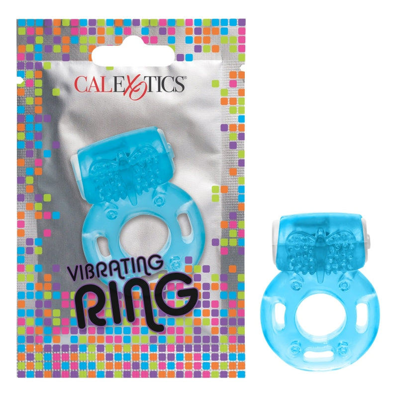 Foil Pack Vibrating Ring - Blue - Cockrings