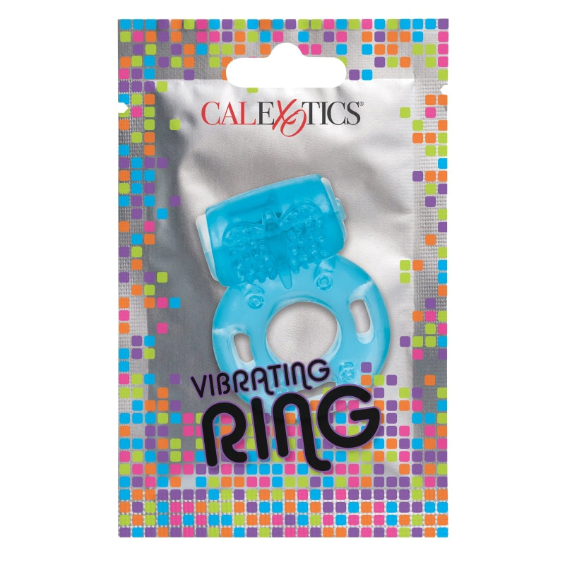Foil Pack Vibrating Ring - Blue - Cockrings
