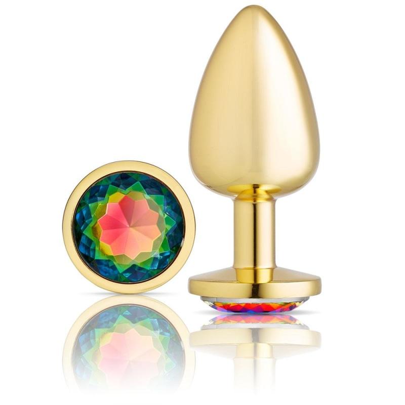 Gems Large Gold Anal Plug - Anal Toys & Stimulators