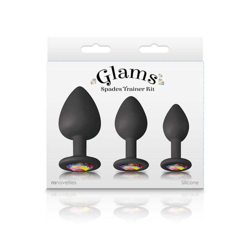 Glams - Spades Trainer Kit - Black - Dildos & Dongs Anal