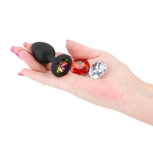 Glams Xchange Round - Small - Black - MyPleasure