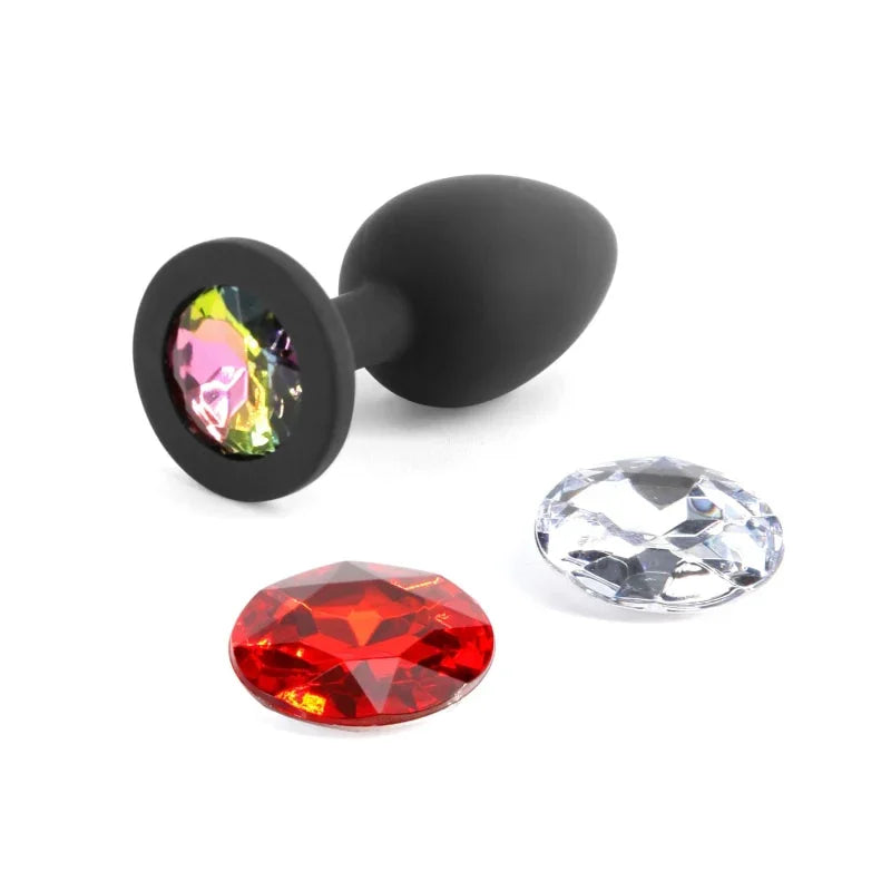 Glams Xchange Round - Small - Black - MyPleasure