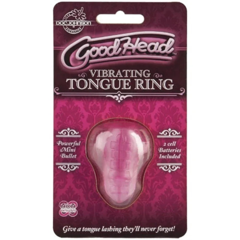 Good Head Vibrating Tongue Ring - MyPleasure