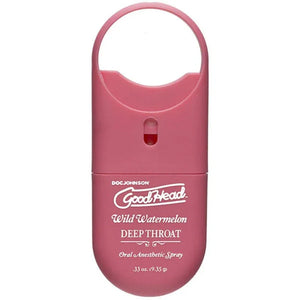 Goodhead - Deep Throat Spray to-Go - Wild Watermelon - .33 Oz. - MyPleasure
