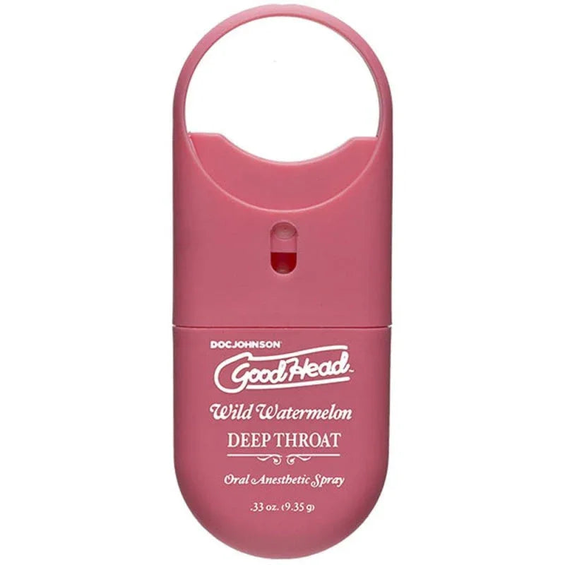 Goodhead - Deep Throat Spray to-Go - Wild Watermelon - .33 Oz. - MyPleasure