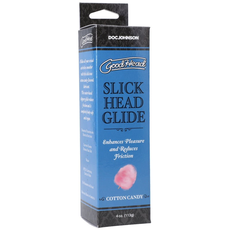 Goodhead - Slick Head Glide - Cotton Candy - 4 Oz - Lubricants Creams & Glides