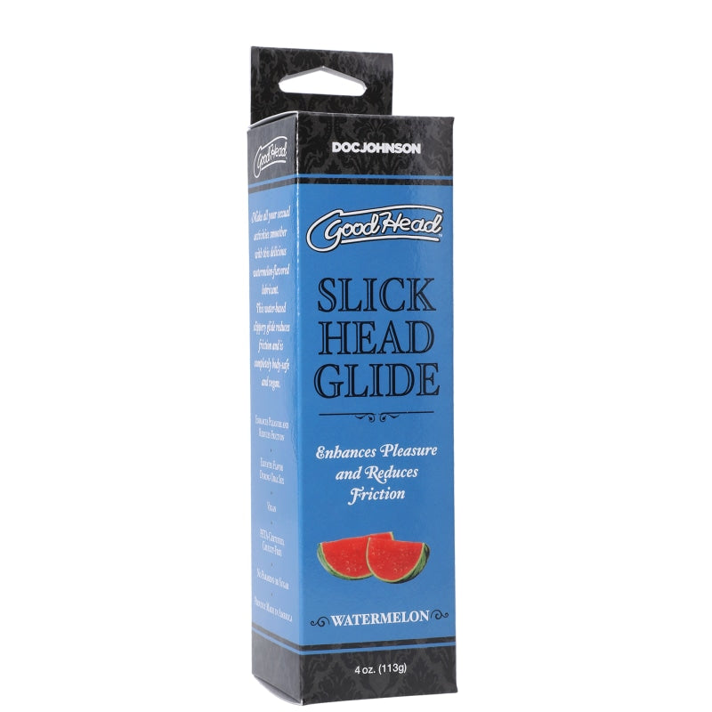 Goodhead - Slick Head Glide - Watermelon - 4 Oz. - Lubricants Creams & Glides