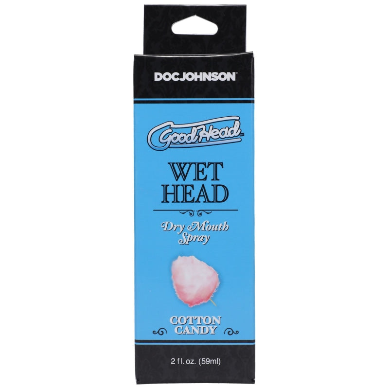 Goodhead - Wet Head - Dry Mouth Spray - Cotton Candy - 2 Fl. Oz. (59ml) - Lubricants Creams & Glides