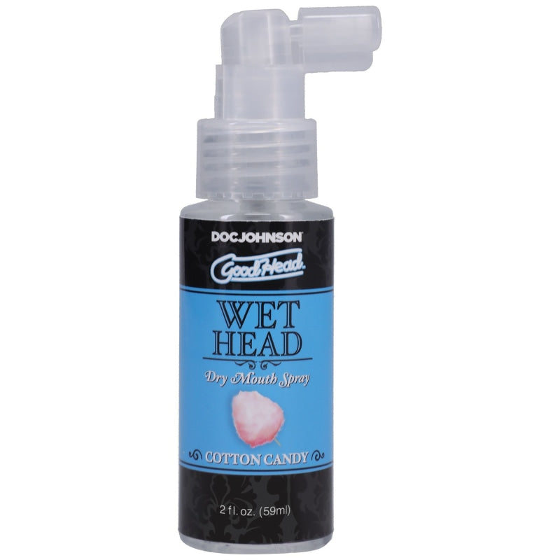 Goodhead - Wet Head - Dry Mouth Spray - Cotton Candy - 2 Fl. Oz. (59ml) - Lubricants Creams & Glides