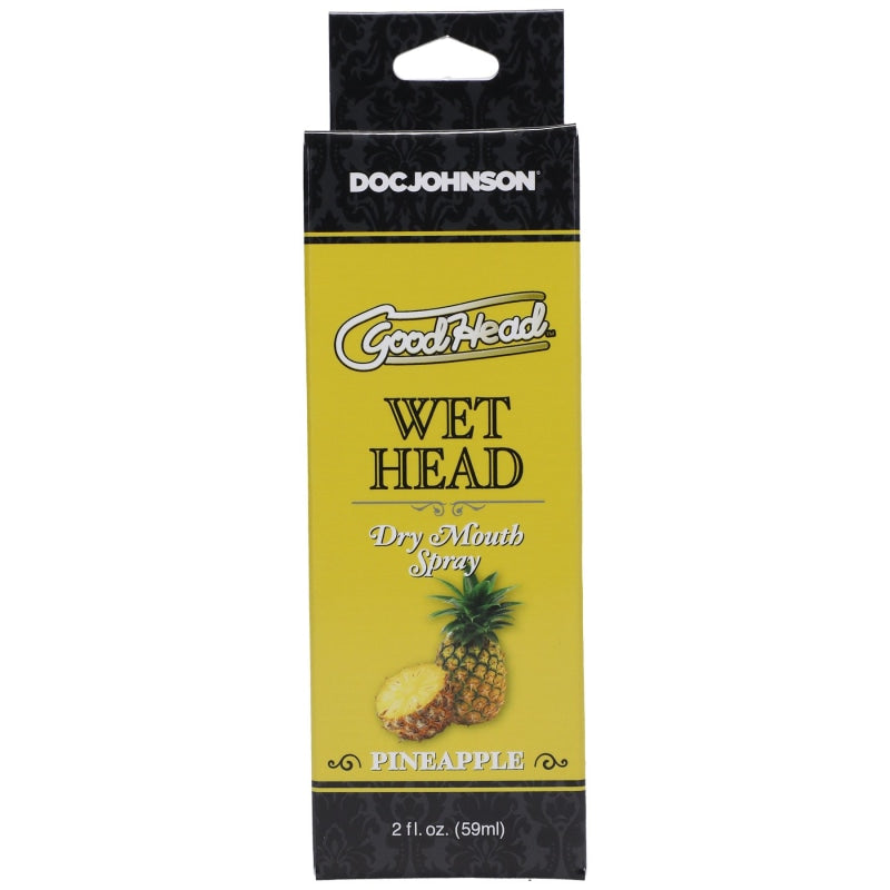 Goodhead - Wet Head - Dry Mouth Spray - Pineapple - 2 Fl. Oz. - Lubricants Creams & Glides