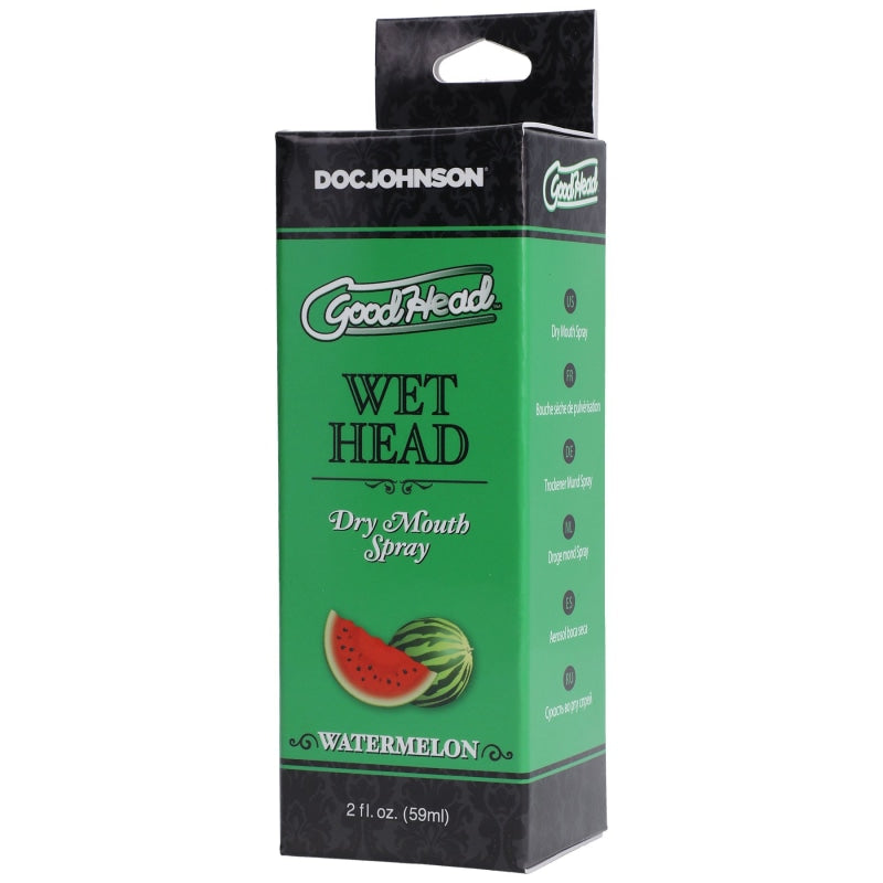 Goodhead - Wet Head - Dry Mouth Spray - Watermelon - 2 Fl. Oz. - Lubricants Creams & Glides