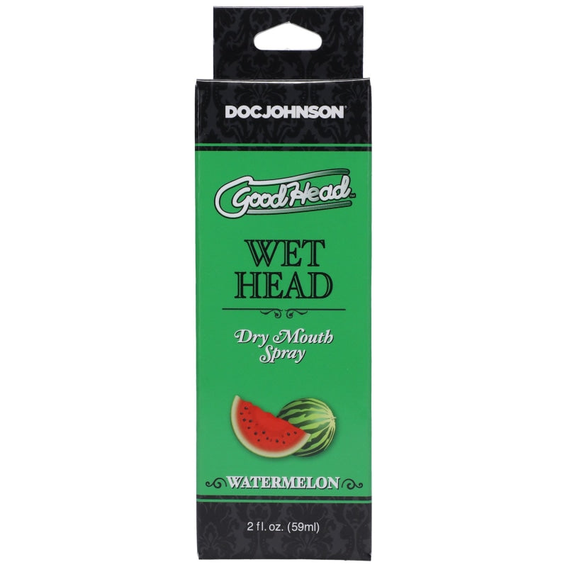 Goodhead - Wet Head - Dry Mouth Spray - Watermelon - 2 Fl. Oz. - Lubricants Creams & Glides