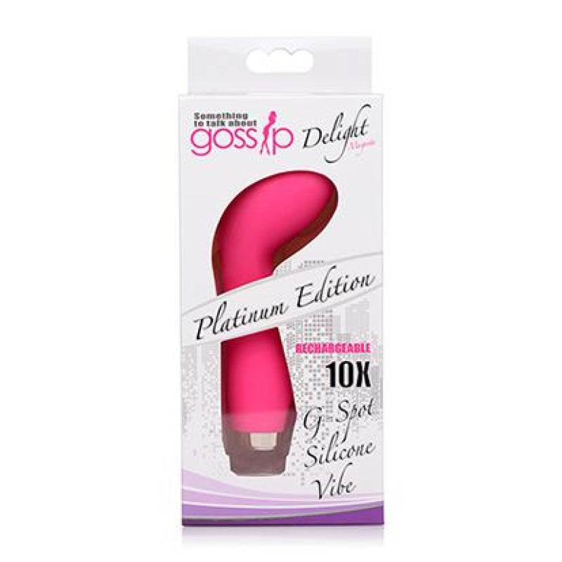 Gossip 10x G-Spot Silicone Vive - Magenta - Vibrators