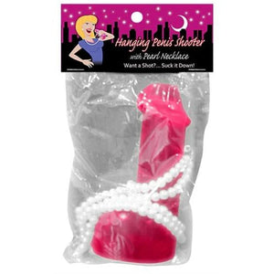 Hanging Penis Shooter With Pearl Necklace - MyPleasure