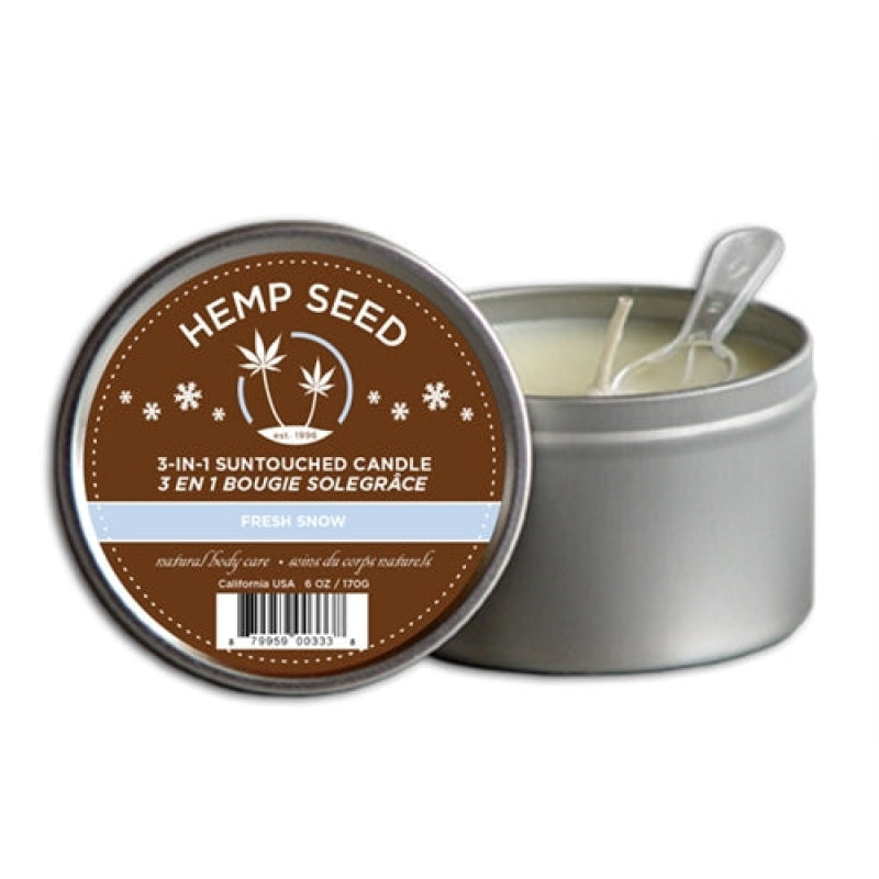 Hemp Seed 3 in 1 Candle Sunsational 6 Oz