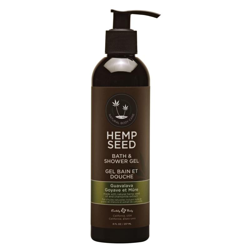 Hemp Seed Bath and Shower Gel - Guavalava - 8 Oz./ 237ml EB-SG068