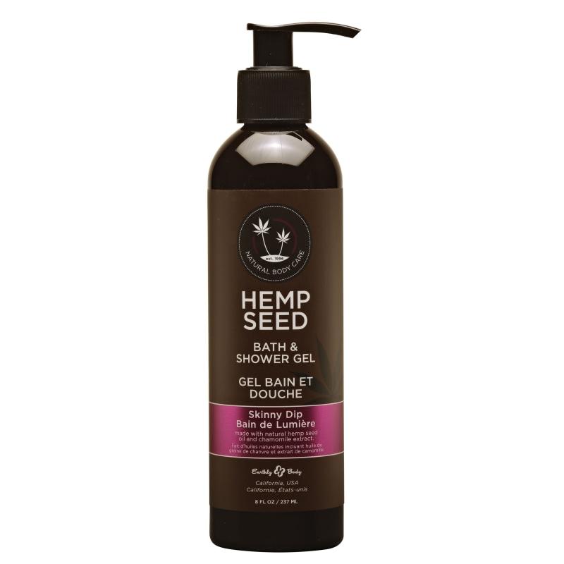 Hemp Seed Bath and Shower Gel - Skinny Dip - 8 Oz. / 237ml EB-SG021