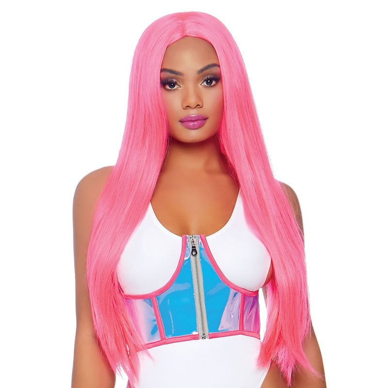 Holographic Underbust Corset - M/l