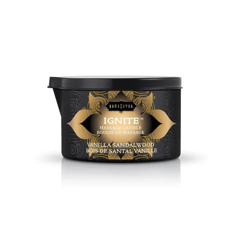 Ignite Vanilla Sandalwood Massage Candle - 6 Oz. - MyPleasure