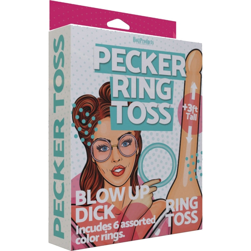 Inflatable Pecker Ring Toss - Games