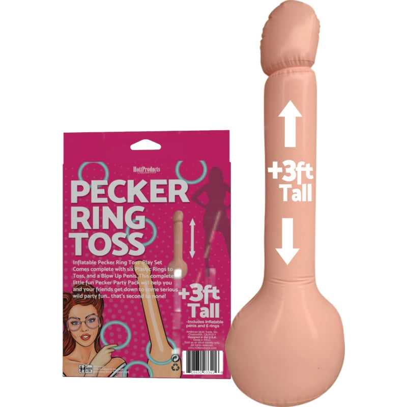 Inflatable Pecker Ring Toss - Games