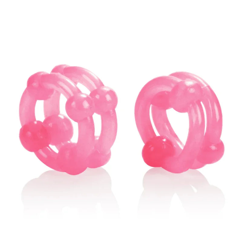 Island Rings - Double Stacker - Pink - MyPleasure