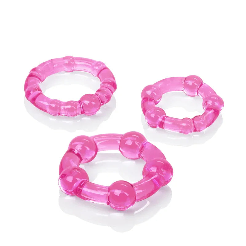 Island Rings - Pink - MyPleasure