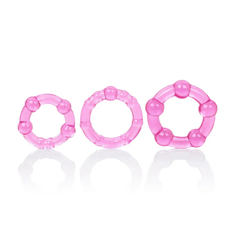 Island Rings - Pink - MyPleasure