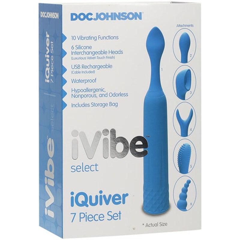 Ivibe Select - Iquiver - 7 Piece Set - Vibrators