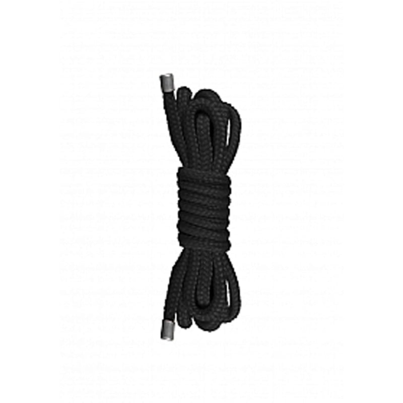 Japanese Mini Rope 1.5 Meters of Soft Nylon Rope OU-OU072BLK