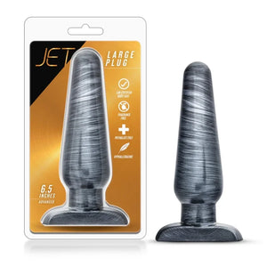 Jet Large Plug - Carbon Metallic Black - MyPleasure