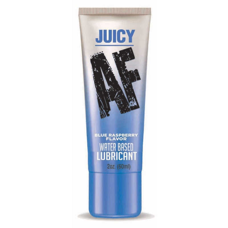 Juicy Af - Blueberry Water Based Lubricant - 2 Oz - Lubricants Creams & Glides
