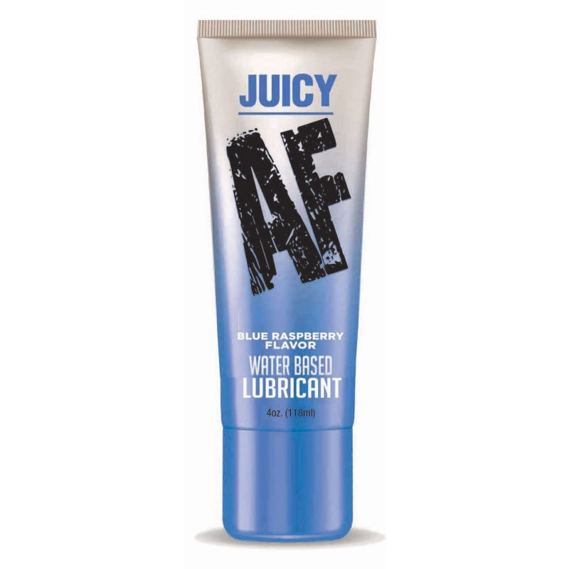 Juicy Af - Blueberry Water Based Lubricant - 4 Oz - Lubricants Creams & Glides