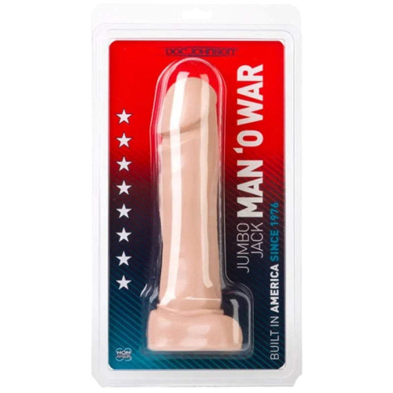 Jumbo Jack Man O War - White - MyPleasure