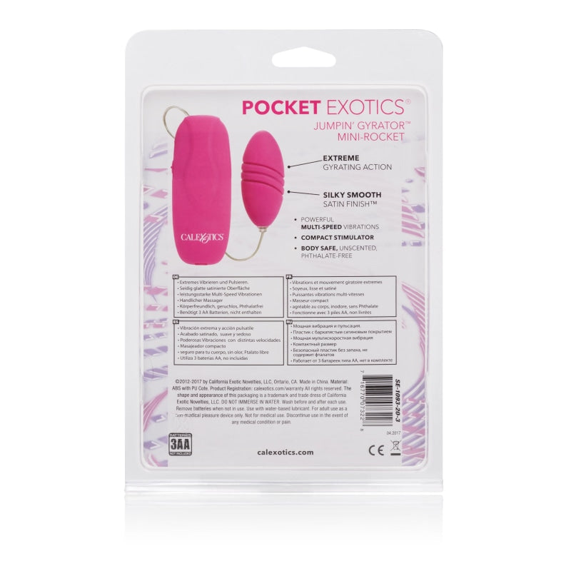 Jumpin Gyrator Mini Rockets - Pink