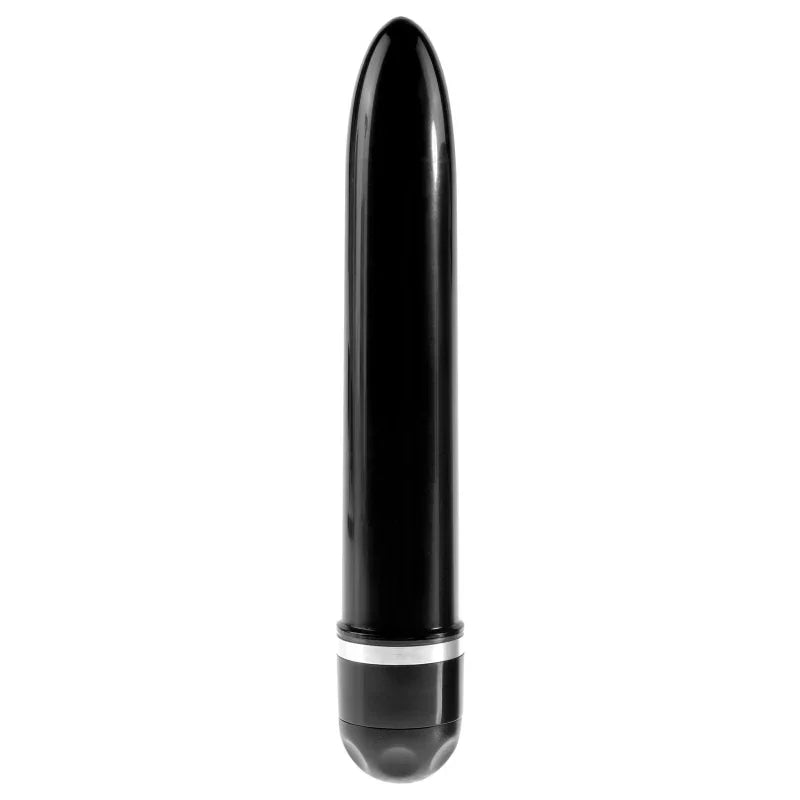 King Cock 10" Vibrating Stiffy Brown - MyPleasure