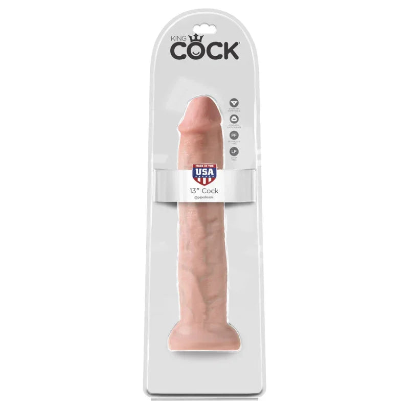 King Cock 13" Cock - Flesh - MyPleasure
