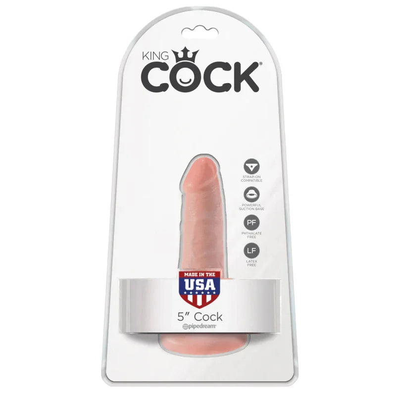 King Cock 5" Cock - Light - MyPleasure