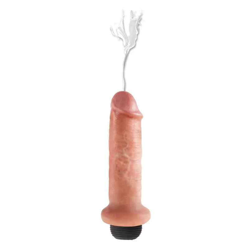 King Cock 6" Squirting Cock - Flesh - MyPleasure