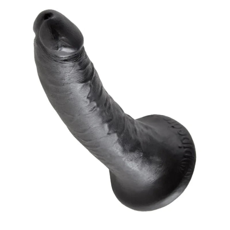 King Cock 7-Inch Cock - Black - MyPleasure