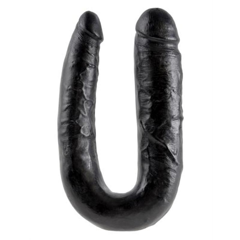 King Cock Double Trouble - Large - Black PD5515-23