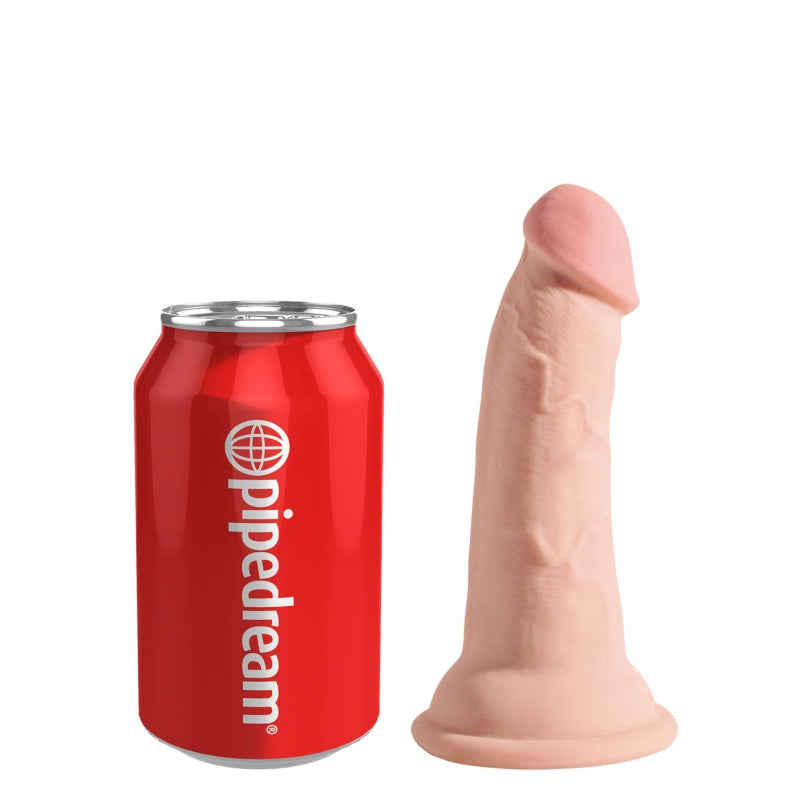 King Cock Plus Triple Density 5" Cock - Flesh