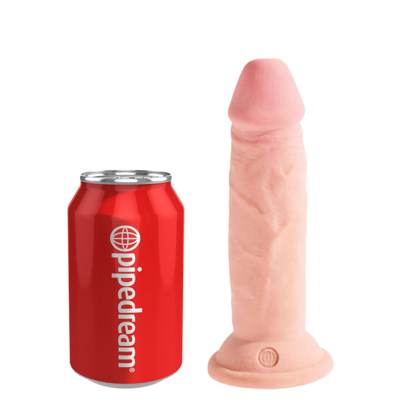 King Cock Plus Triple Density 6" Cock - Flesh