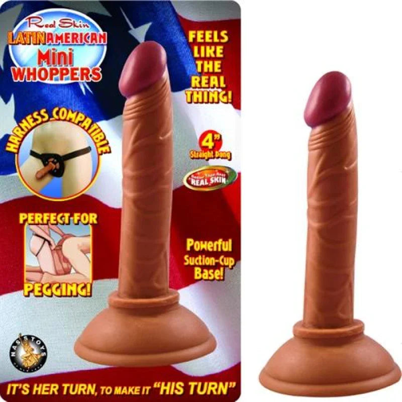 Latin American Mini Whoppers 4-Inch Straight Dong - Latin - MyPleasure
