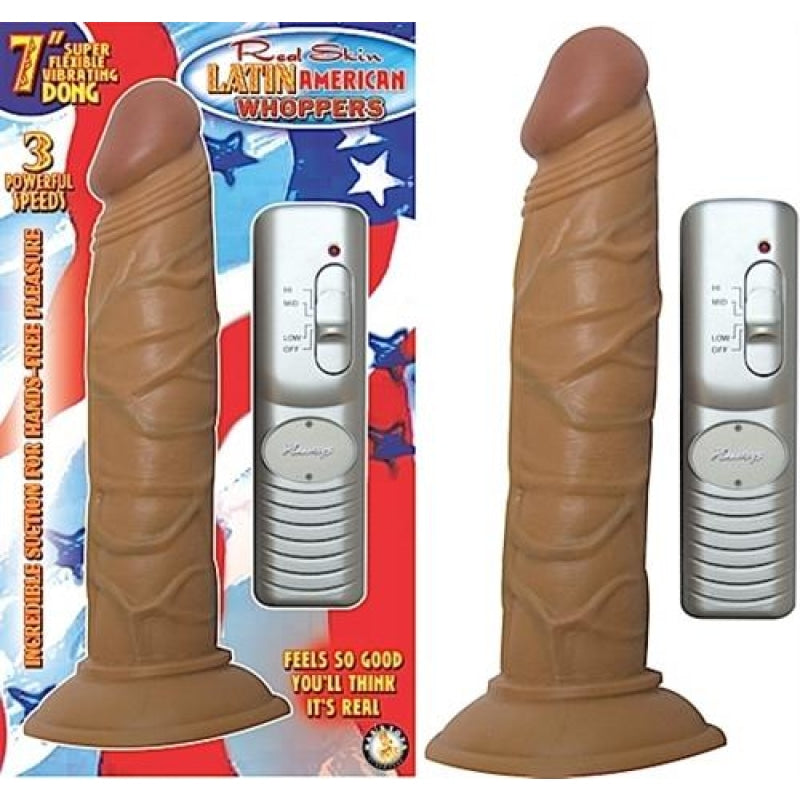 Latin American Whoppers 7inch Vibrating Dong