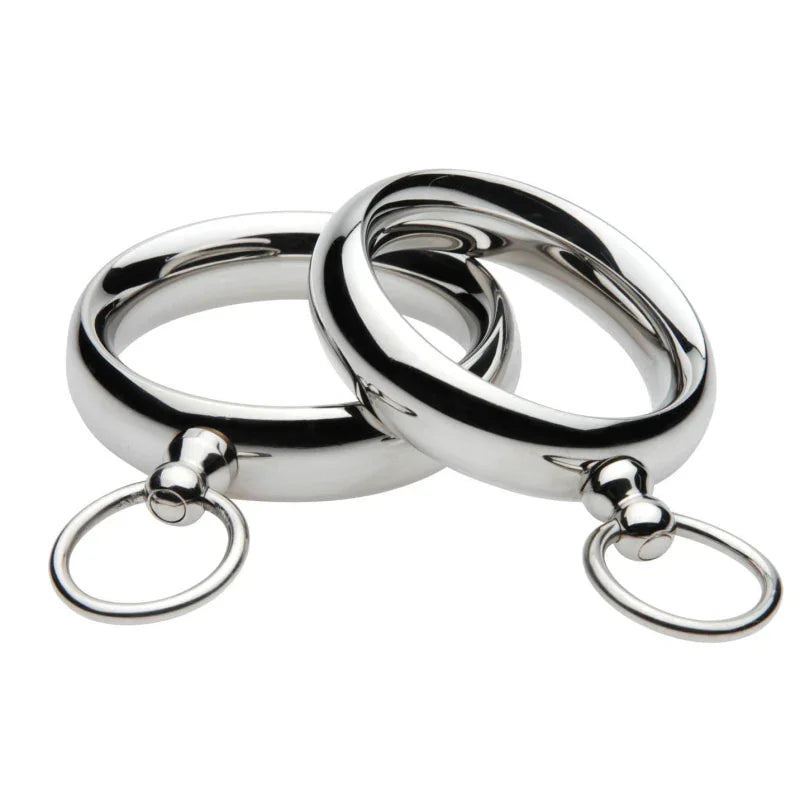 Lead Me Stainless Steel Cock Ring- 1.75 - MyPleasure