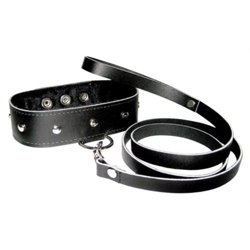 Leather Collar and Leash Set SS432-02