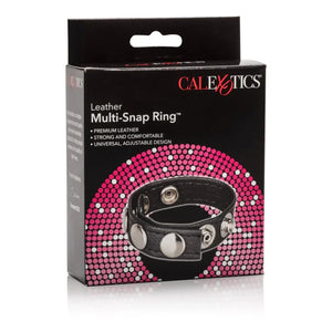Leather Multi-Snap Ring - MyPleasure