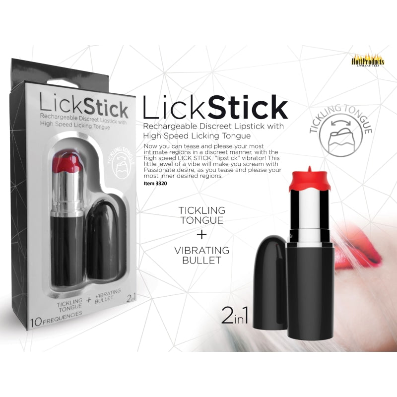 Lickstick - Multi Speed Tongue Vibrator - Vibrators